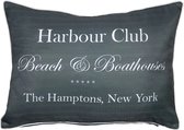 coussin d'extérieur Harbour Club gris 50x70cm