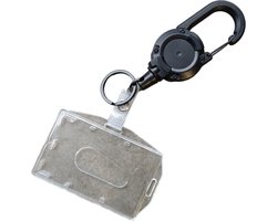 Skipashouder met trekkoord deluxe - Badgehouder met keycord deluxe - Skipashouder met keycord deluxe