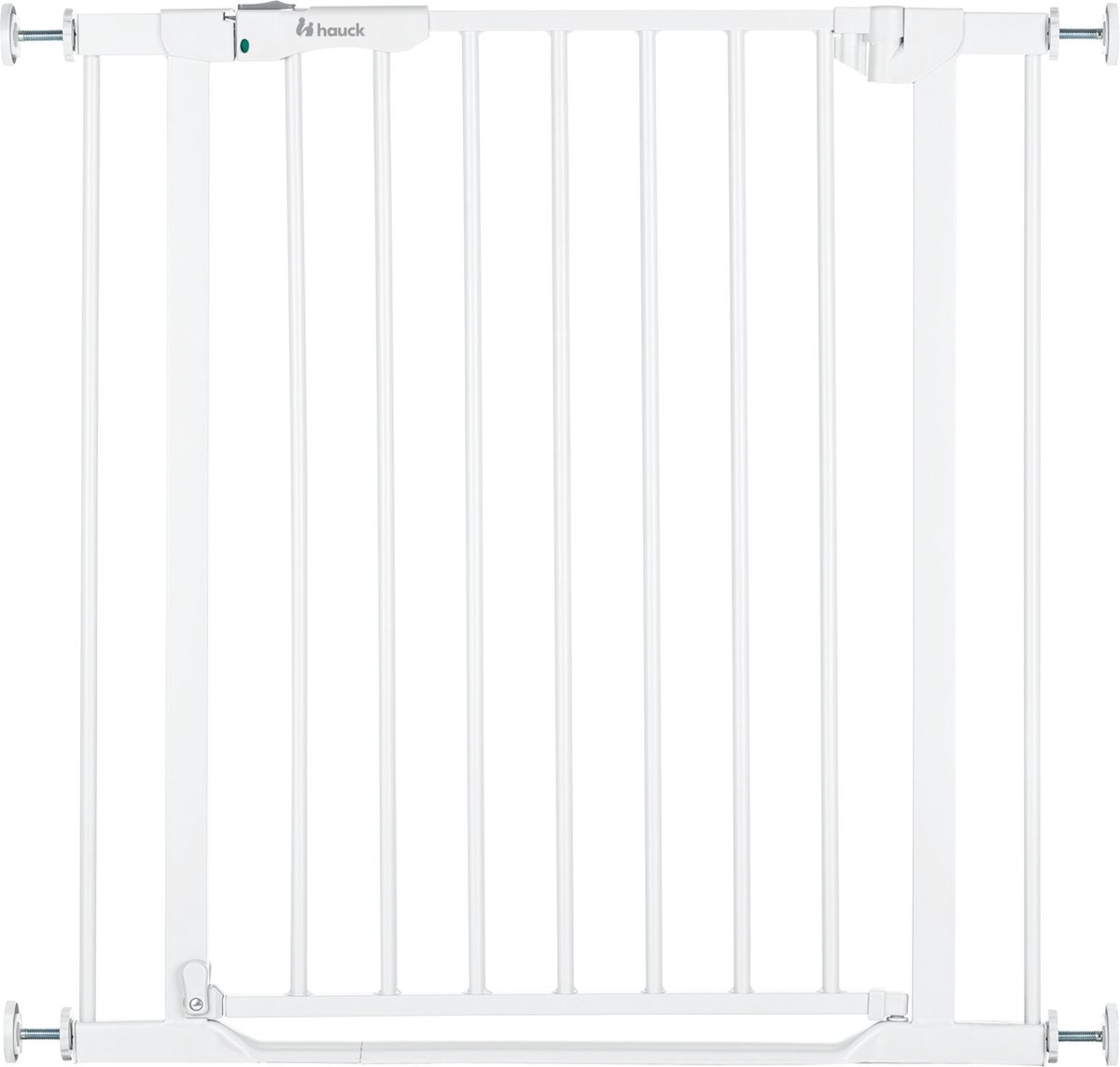 Bol.com Hauck Clear Step Autoclose 2 Traphekje - 75 t/m 80 cm - Wit aanbieding