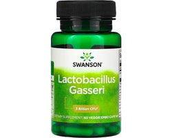 Supplementen - Lactobacillus Gasseri - Vegan - 60 Capsules - Swanson -