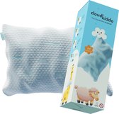 Oreiller pour enfants Cloudkiddo - Oreiller - Oreiller réglable - Mousse à mémoire de forme - Oreiller ergonomique - Perfect pour les dormeurs sur le côté et sur le dos