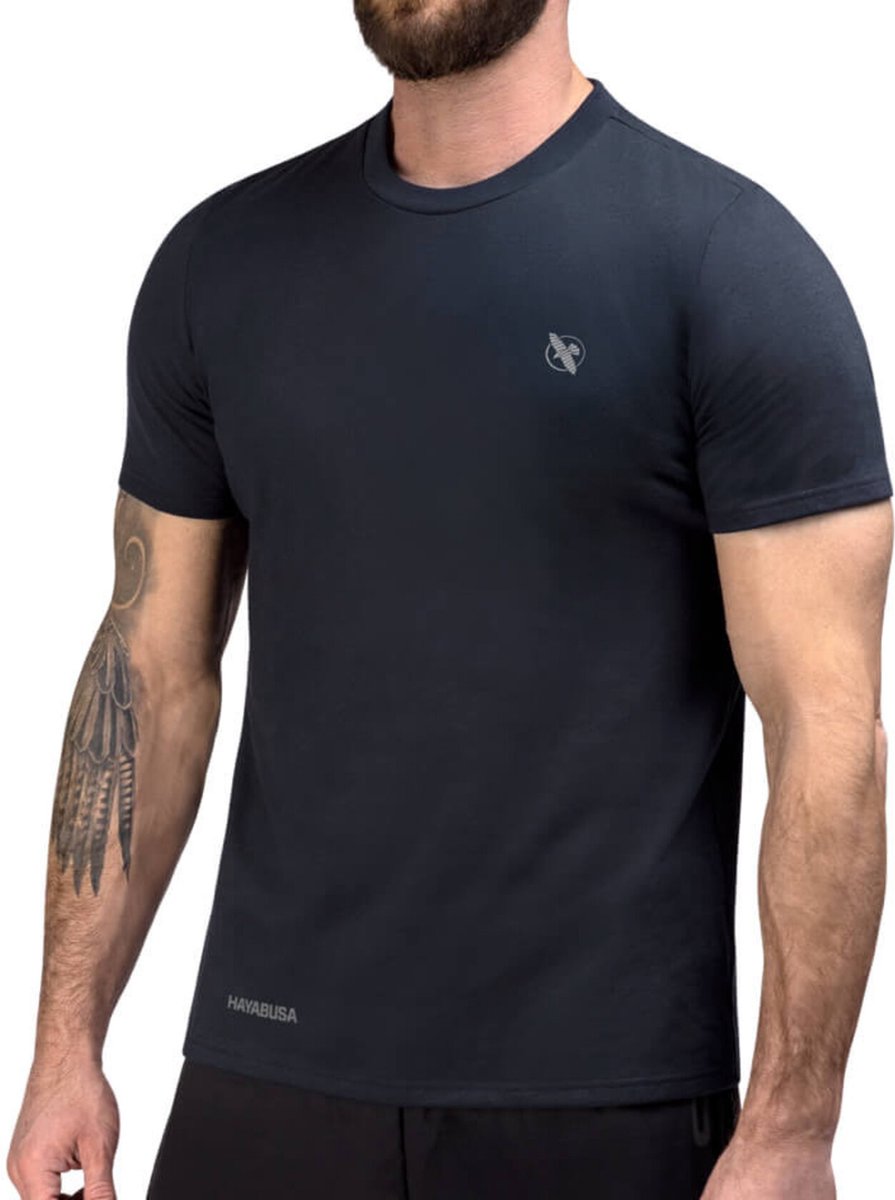Hayabusa Essential T-Shirt Heren Middernacht Blauw