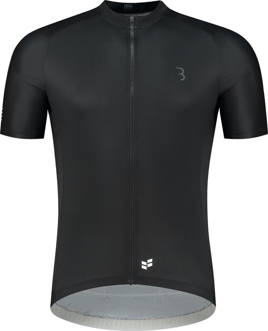 BBB Cycling ComfortFit R - Fietsshirt Heren Korte Mouwen - Duurzaam Wielrenshirt Heren - Zwart - Maat XXL - BBW-415