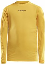 Craft Pro Control Compression Long Sleeve Jr 1906860 - Sweden Yellow - 146/152
