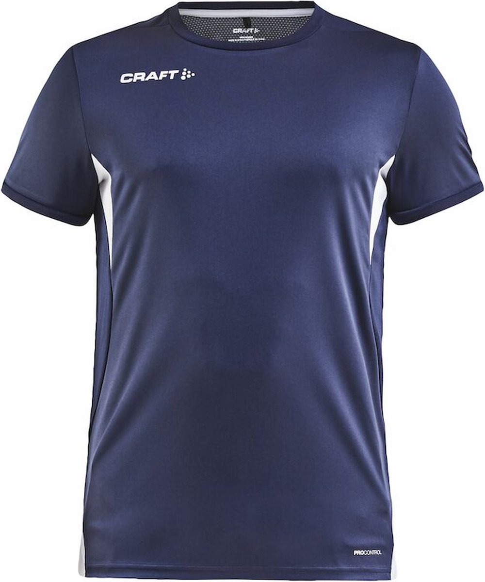 Craft Pro Control Impact SS Tee M 1908228 - Navy/White - 3XL