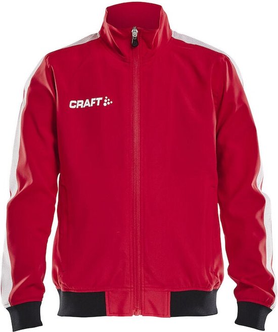 Craft Pro Control Woven Jacket Jr 1906721 - Bright Red - 134/140