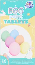 Eierverf tabletten - Multicolor - Egg Paint Tablets - Set van 6 - Pasen - Easter