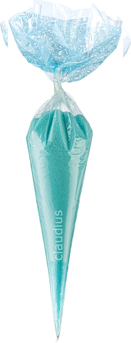 Goedkoopste Scrubzout Hamam - 500 gram in puntzak blauw - set van 6 stuks - Hydraterende Lichaamsscrub