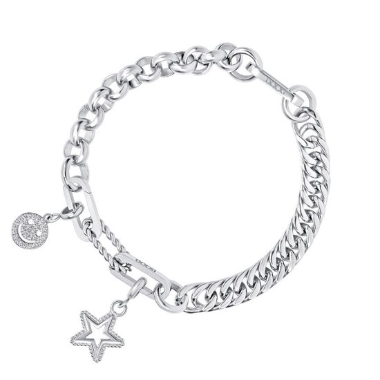 iXXXi-Connect-Lisette-Zilver-Dames-Armband (sieraad)-20.5cm