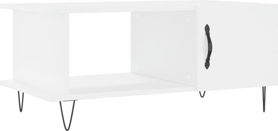 vidaXL-Table-basse-90x50x40-cm-bois-d'ingénierie-blanc