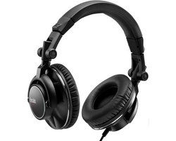 Hercules HDP DJ60 - Bedrade DJ Koptelefoon - 15-22.000 Hz - 105 dB @ 1 Vrms - 3,5mm / 6,35mm - Zwart
