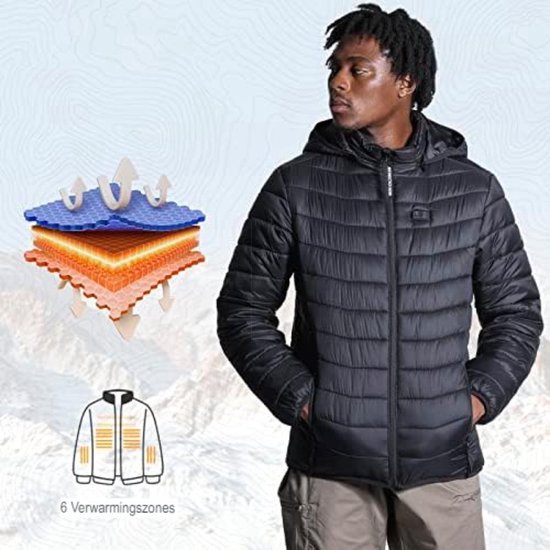 Veste chauffante homme new arrivals