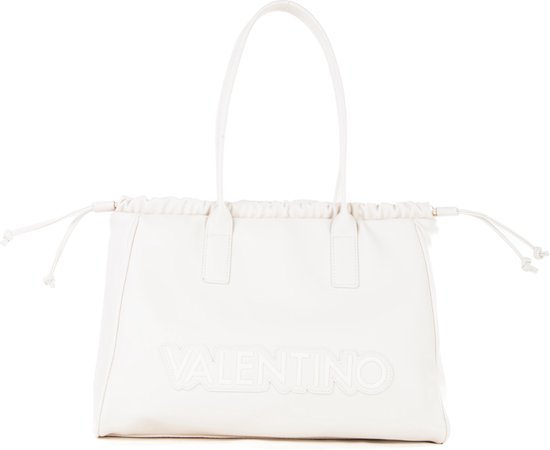 Valentino Bags Oxford Re Shopper - Ecru