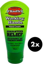 O'Keeffe's Working hands hand creme duo pack. 2x 58g