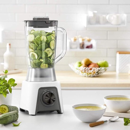 Mixer Elektrisch - 450 W Elektrische Mixer met Hakmolen, Ijshakmolen en Pulsfunctie - Duraforce Technologie voor Ultieme Mixprestaties van PEAM — afbeelding 3