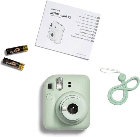Fujifilm Instax Mini 12 - Appareil photo instantané - Vert menthe