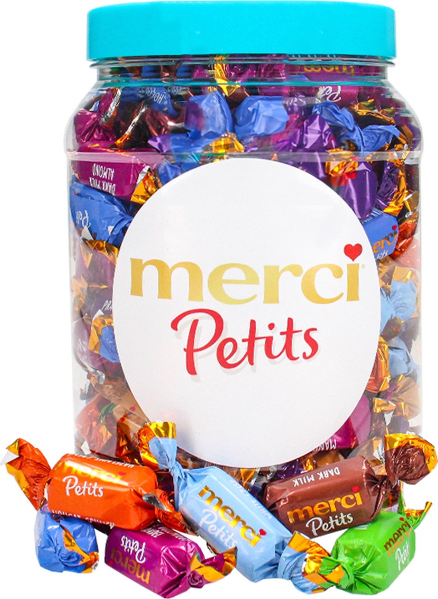 merci Petits chocolade in herbruikbare verpakking - 700g