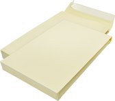 SOHO Enveloppen Monsterzak – Luxe Enveloppen - Briefomslag – Envelop – Zelfklevende Enveloppen – Harmonicabodem – 3 stuks – 371 x 262 mm - Wit