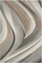 Vloerkleed laagpolig 120x170 cm - Zacht - Modern - Kleurrijk - the carpet Monde Deluxe