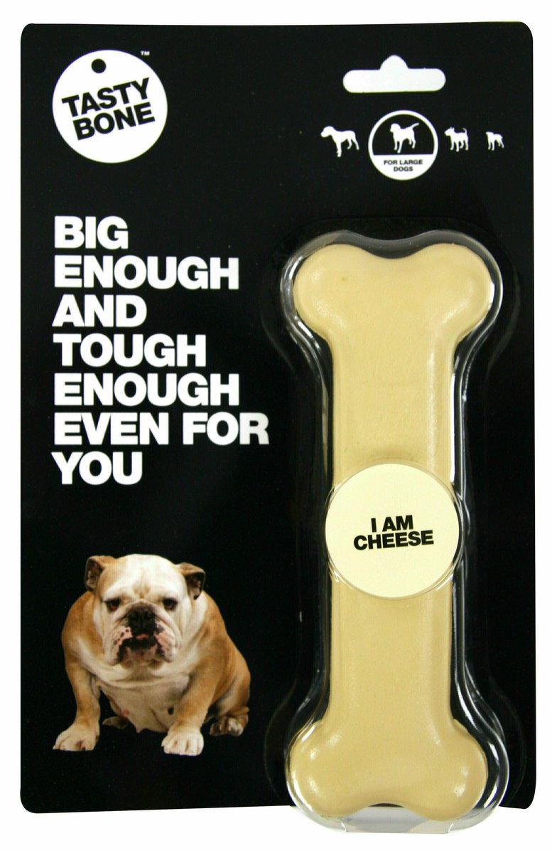 TastyBone - Large - Cheese - Hond - Kauwspeelgoed - Vegan - Kluif - Nylabone