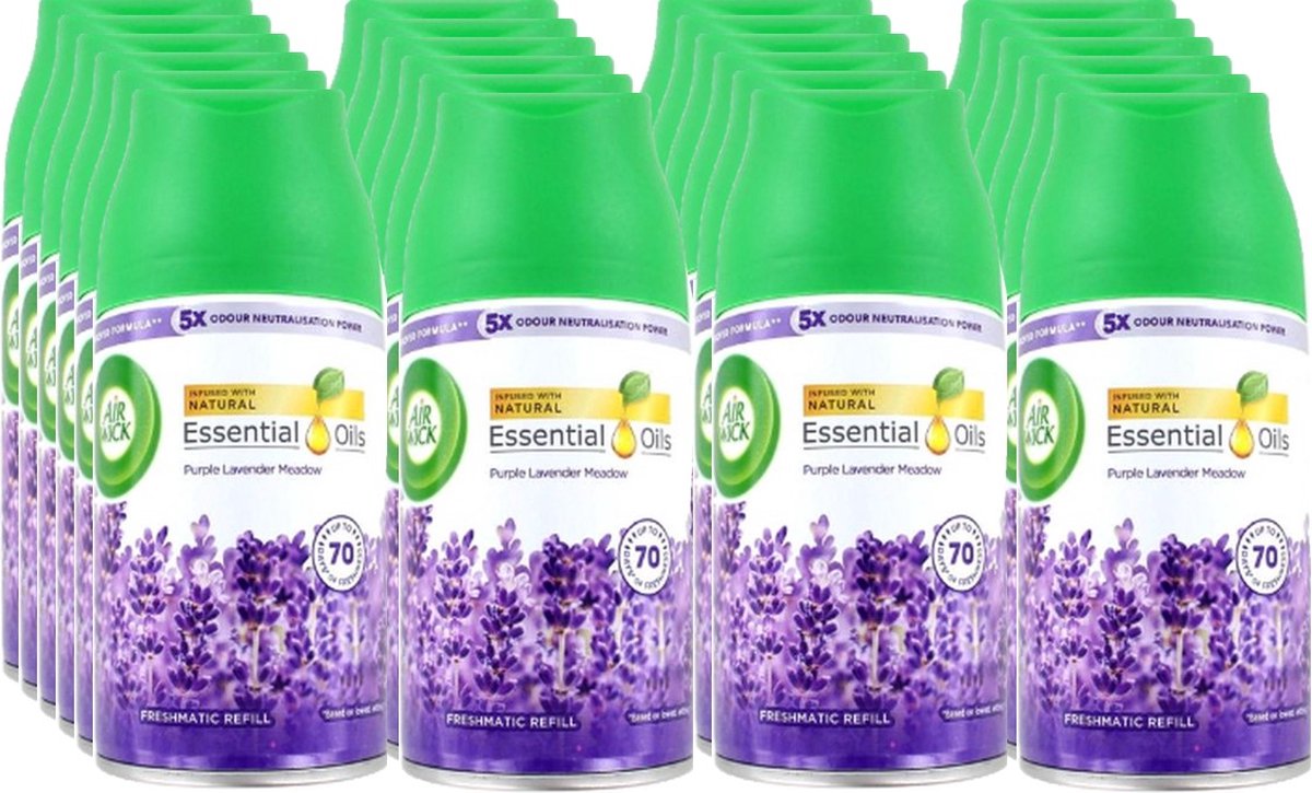 Air Wick Freshmatic Lavendel - Voordeelverpakking 24 x 250 ml