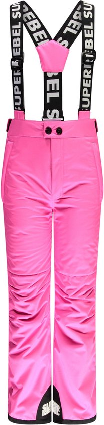 SuperRebel - Pantalon de ski SPEED - Pink Glo - Taille 128
