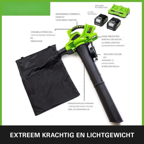 STIGA BL 500e - Accu bladblazer (excl. accu en lader