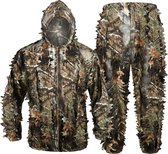 Ghillie suit - Camouflage kleding - Camouflage - Set - XL/XXL - Must have om onopvallend te blijven!