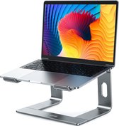Sounix Laptop Standaard - Laptophouder - 10 tot 16 Inch Verhoger - Aluminium Laptop Standaard - Ergonomische - Zliver