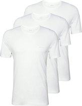 HUGO BOSS Classic T-shirts regular fit (3-pack) - heren T-shirts O-hals - wit - Maat: XXL