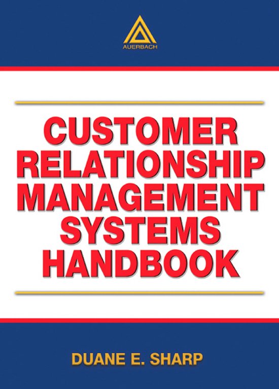 Customer Relationship Management Systems Handbook - cover
