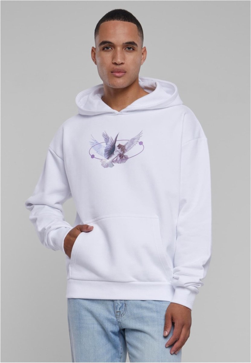 Mister Tee Vive La Liberte Oversize Hoodie/trui XXL Wit