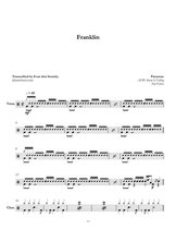 Drum Sheet Music: Paramore 9 - Paramore - Franklin