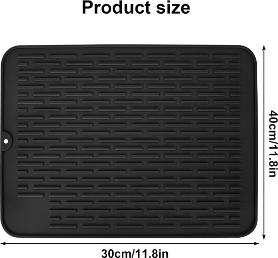 Thinkingwings Tapis D'égouttement En Silicone Respectueux De L 039 Environnement