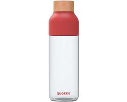 Quokka Drinkfles Tritan Ice Crab 720 Ml Transparant/oranje
