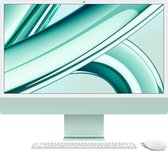 Apple iMac 24-inch (2023) - M3 8‑core CPU chip - 10‑core GPU - 512GB SSD - Groen - AZERTY