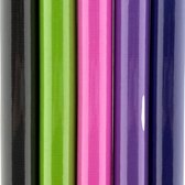 Benza cadeaupapier - Gekleurd assortiment inpakpapier KE12 - 200 x 70 - 5 rollen