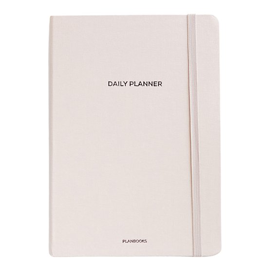 Planbooks - To Do Planner - Dagplanner - Gratitude Journal - Daily Planner - A5 - Hardcover Linnen