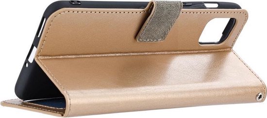 Étui portefeuille pour iPhone 15 Pro Max - Or