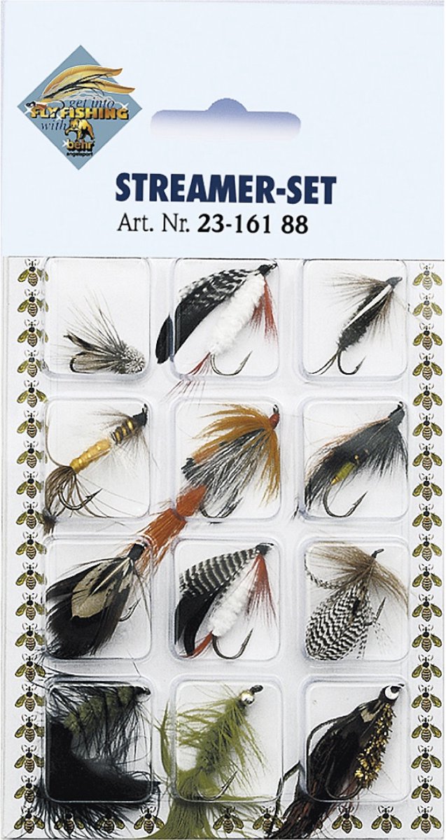 Behr Streamer Set, 12 stuks! - Vliegvis Vlieg