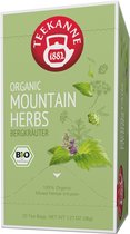 Teekanne - Premium Mountain Herbs - biologisch - kruidenthee thee - 200 theezakjes individueel verpakt - geschikt voor horeca en kantoor - 10 doosjes