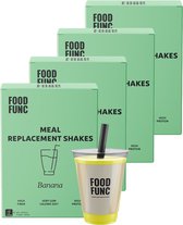 Foodfunc | Meal Replacement Shake | Banana | 3 Stuks | 21 x 33 gram | No Junk Just Func