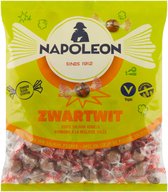 Snoep napoleon zwart wit zak 1kg | Zak a 1000 gram | 5 stuks