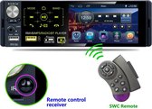 Autoradio 1-Din avec écran et caméra | Bluetooth et USB