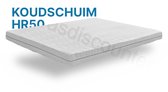 Matrasdiscounter Topper - HR50 Koudschuim - Topdekmatras - Ergonomisch - 140x200cm ca 7cm dik matras
