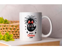 Mug Crazy Chicken lady - ChickenLove - Cadeau - Cadeau - RoastChicken - ChickenWings - ChickenLove - FriedChickenFriday - RoastedChicken - ChickenDinner
