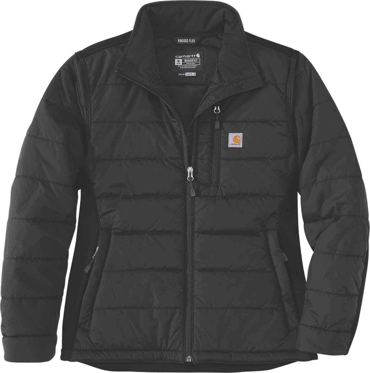 Carhartt Rain Defender Relaxed Fit Winterjas Dames gevoerde jas Zwart