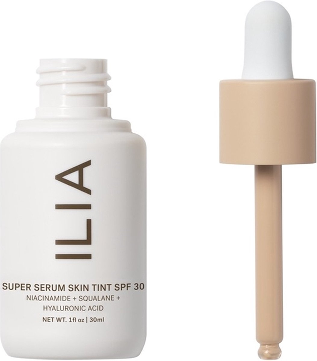 ILIA Beauty Face Super Serum Skin Tint SPF30 ST12.5 Ramla Bay