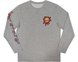 Guns N' Roses - Splatter Seal Longsleeve shirt - M - Grijs