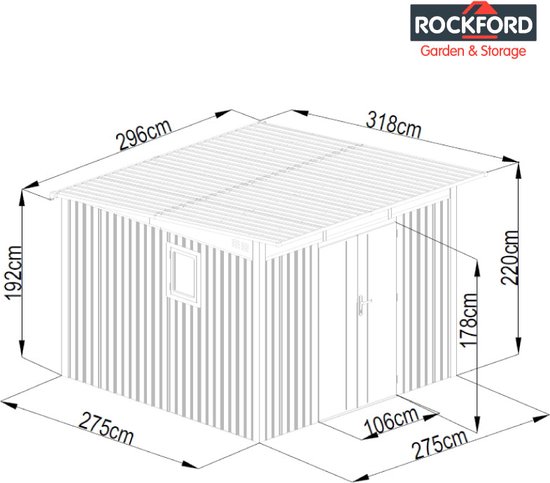 Tuinhuisje SA17 - blokhut 34 mm, vloeroppervlak: 19,90 m², schuin dak Tuinhuisje SA17 - blokhut 34 mm, vloeroppervlak: 19,90 m², schuin dak